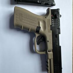 PISTOLET ISSC M22 NOIR/TAN GEN2