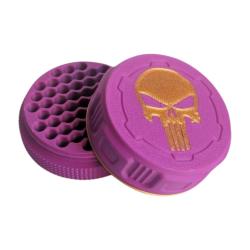 Bo&icirc;te &agrave; munitions 22LR, Fuchsia dor&eacute;e Punisher, robuste et pratique. Empilable. Vendue vide.