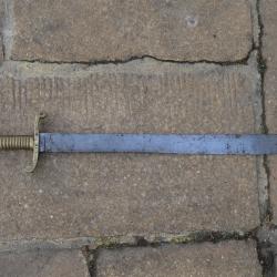 Glaive "Faschinenmesser" r&eacute;giment&eacute; infanterie allemande (19&egrave;me si&egrave;cle) - 1GM