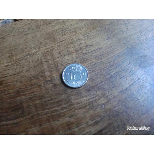 monnaie pays bas juliana 10 cents 1955