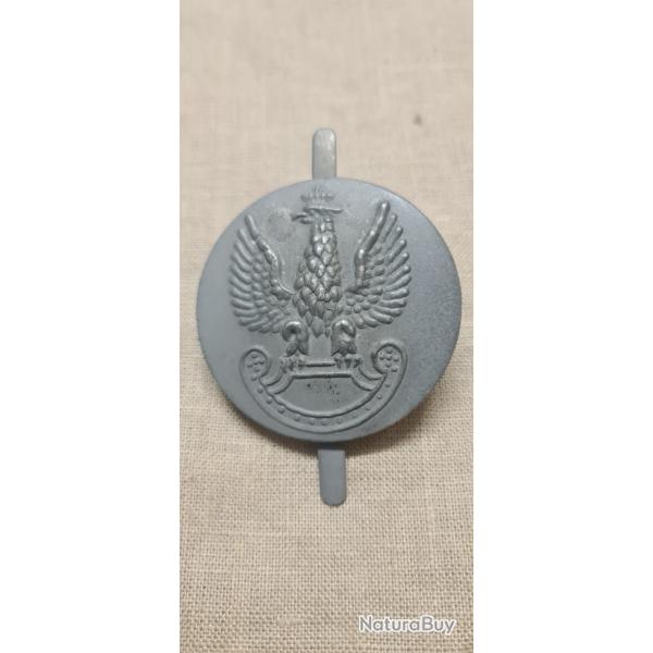 Insigne, Attribut,  polonais mod�le 37, Rondache  De Casque Adrian (8*1*1)