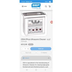 Nettoyeur ultrasons 2.5 Litres