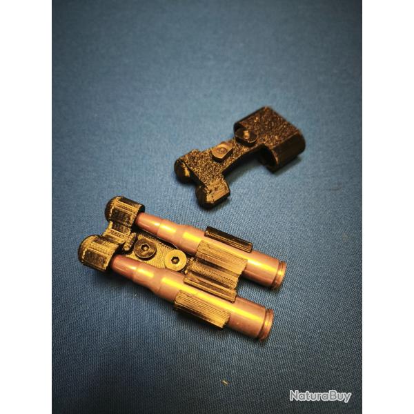 2 PORTE CARTOUCHES CAL 308win / 30-06 Fixation M-Lock