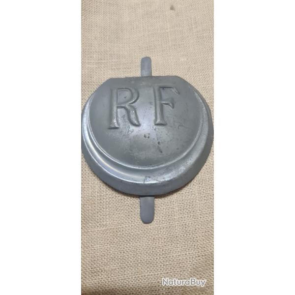 Insigne, Attribut, colonial mod�le 17. Rondache  De Casque Adrian (44*44)