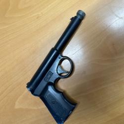 Ancien pistolet &agrave; plombs anglais Harrington