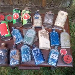 Lot de bo&icirc;tes chasse collection