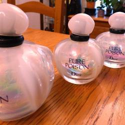 SUPERBE LOT DE FLACONS VIDES POUR PARFUM - ILS SONT RECHARGEABLES- OU POUR COLLECTION OBJETS DIVERS