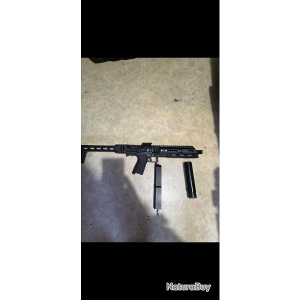 R�plique airsoft smc9 gaz