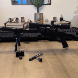 Carabine &agrave; verrou Ruger Precision Rimfire calibre .22 LR 18''