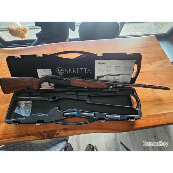 Beretta A400 xcel sporting Black Edition 81cm (bande carbone)