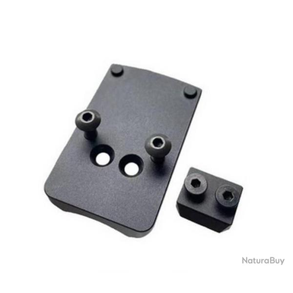 Platine pour montage de point rouge pour ruger mark 1, 2, 3, 4