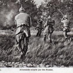 CPA - " GEO " 1914 Allemands surpris par des Russes    N&deg;7334