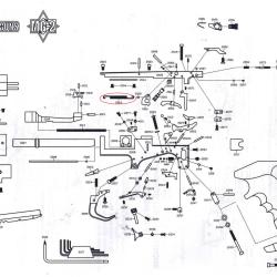 Ressort de marteau MatchGuns MG2 2063
