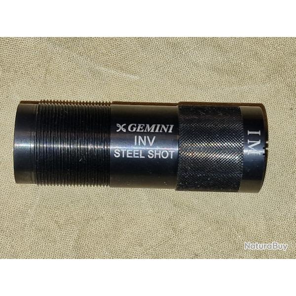 Choke GEMINI Invector Steel Shot +2cm 3/4 HILMAR SUPER DESTOCK !!!