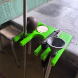 Planchette de maintien arme longue rechargement poudre noire