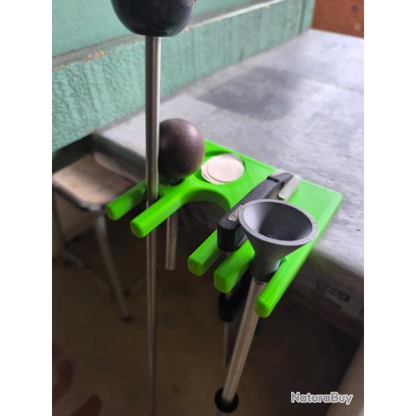 Planchette de maintien arme longue rechargement poudre noire