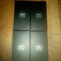 4 boites Neuves Monnaie de Paris pour M&eacute;dailles