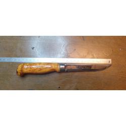 Poignard Finlandais Marttini et son &eacute;tui cuir d'origine.