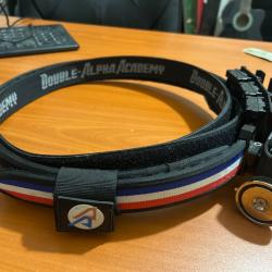 Ceinture IPSC Double Alpha Academy + 4 portes chargeurs Ghost et DDA dont un avec aimant