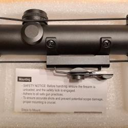 Lunette 4x20 BARSKA plateforme AR-15