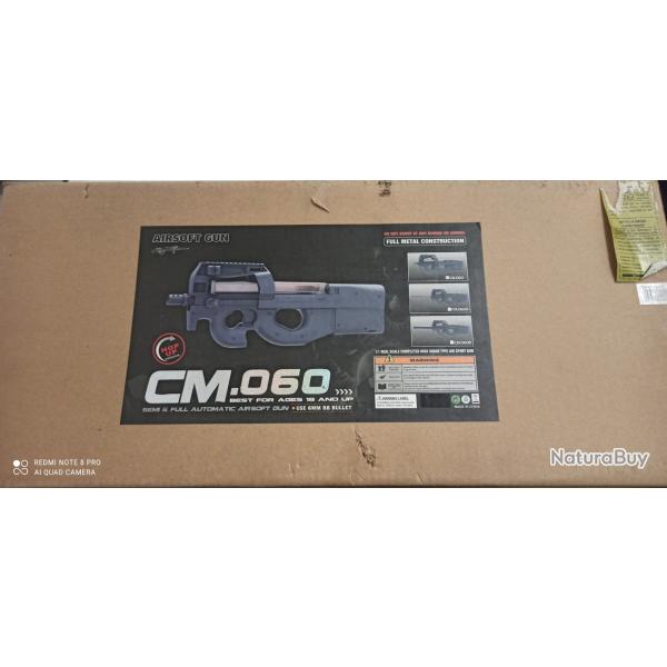 � vendre CM.060 (p90) �tat neuf full m�tal noir + une sacoche accesoire.