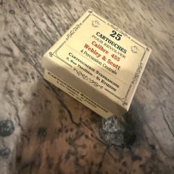 BO&Icirc;TE CARTOUCHE 455 WEBLEY