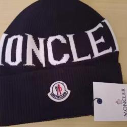 Bonnet Hiver MONCLER Sportwear Mixte, Couleur: Noir