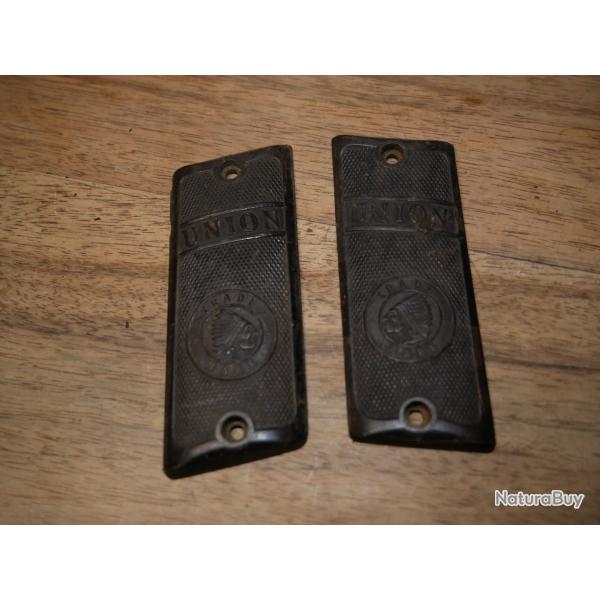 Plaquettes de pistolet UNION en 7.65mm