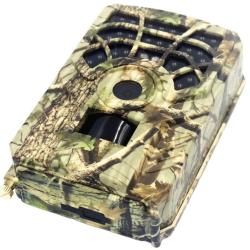 Cam&eacute;ra de chasse 12 MP 720p &eacute;tanche 64 LED infrarouges Vision nocturne 15 m Activ&eacute;e par mouvement