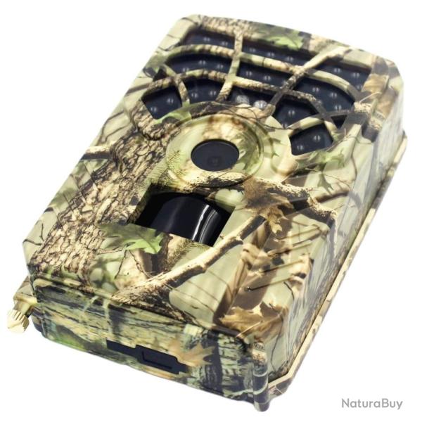 Cam�ra de chasse 12 MP 720p �tanche 64 LED infrarouges Vision nocturne 15 m Activ�e par mouvement