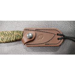 &Eacute;tui en cuir port autour cou, pour couteau ESEE IZULA, Fabrication Artisanale