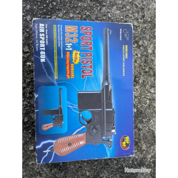 Mauser C96 Airsoft couleur argent�e