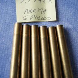 1 LOT de  6 DOUILLES  9,3 x 74 R ( pour rechargement )