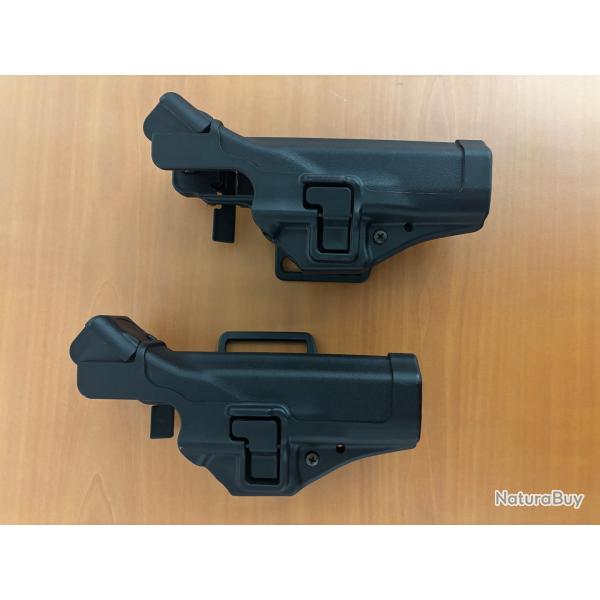 Lot deux Holster pour Glock 17 droitier