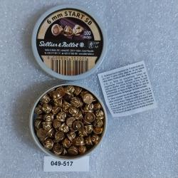 Bo&icirc;tes de 6mm &agrave; blanc et 22 long blanc