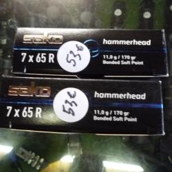 Balles SAKO 7x65R par 40 cart