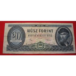 Hongrie, billet de 20 forint 1980 ttb