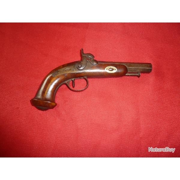 Pistolet � percussion civil