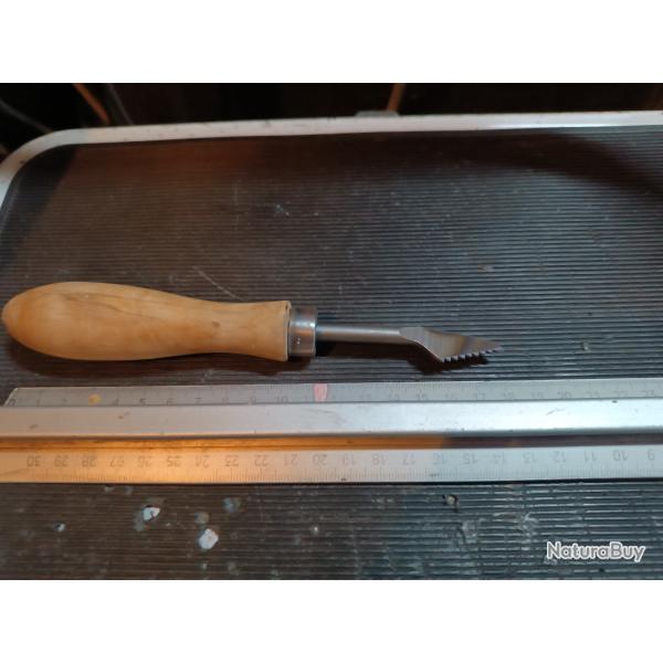 Outil a quadrillage des crosses outil a quadriller crosse de fusil carabine professionnel a