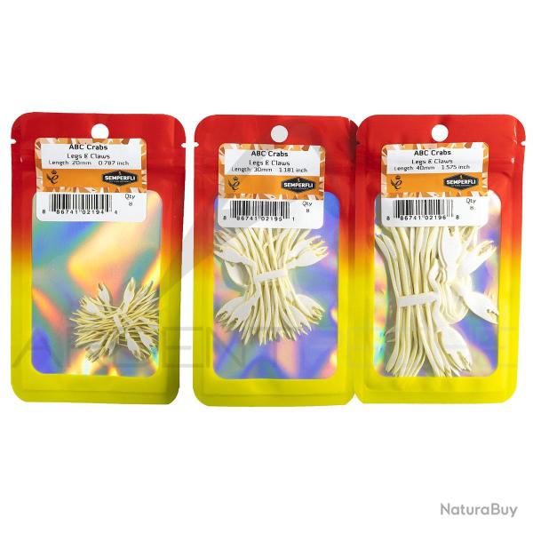 Pattes de crabe ABC SEMPERFLI 40 mm
