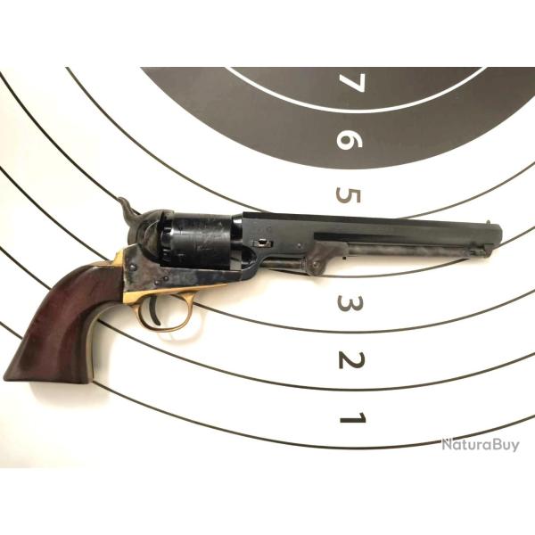 Accessoires et Revolver Pietta 1851 jasp� Navy yank calibre 36