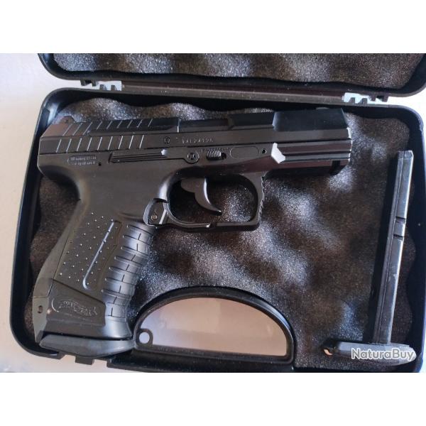 p99 walther avec deux chargeurs de billes , bo�te rangement