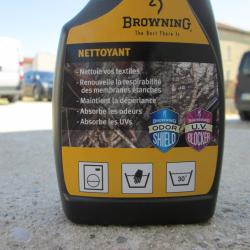 lessive nettoyante textile special de Browning en 250 ml