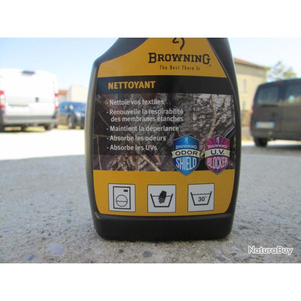 lessive nettoyante textile special de Browning en 250 ml