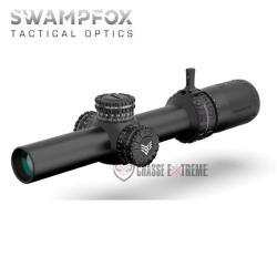 Lunette LPVO SWAMPFOX Arrowhead 1-8x24 SFP Vert MIL 30mm