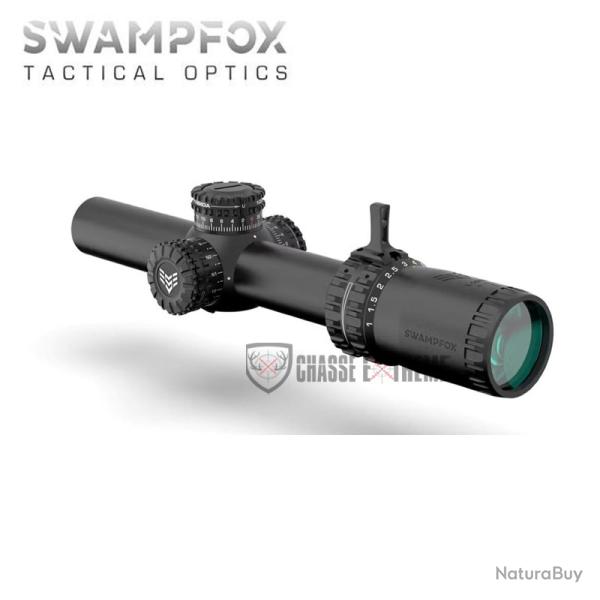Lunette LPVO SWAMPFOX Arrowhead 1-8x24 SFP Vert BDC 30mm