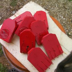 Lot de poulpi&egrave;res artisanales