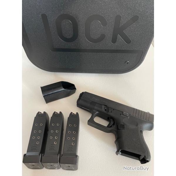 Glock 26 Gen 4 calibre 9x19 en excellent �tat