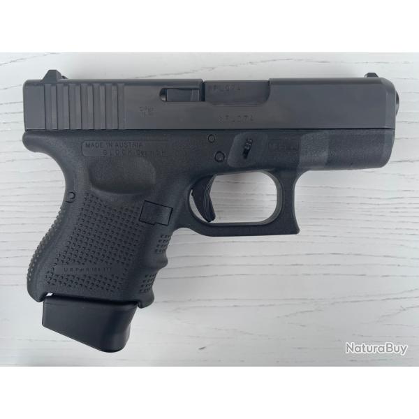 Glock 26 Gen 4 calibre 9x19 en excellent �tat