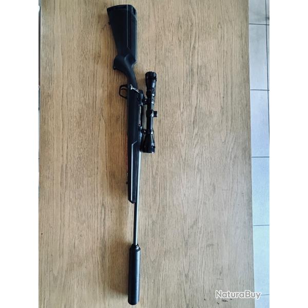 Carabine Savage 222 silencieux